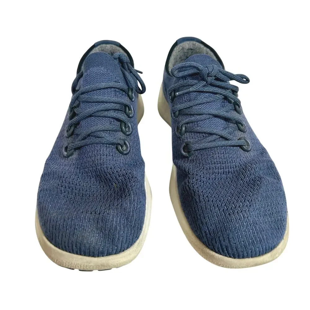 Allbirds TR Tree Runners Comfort Running Shoes Sneaker Blue Mens Size 13.5